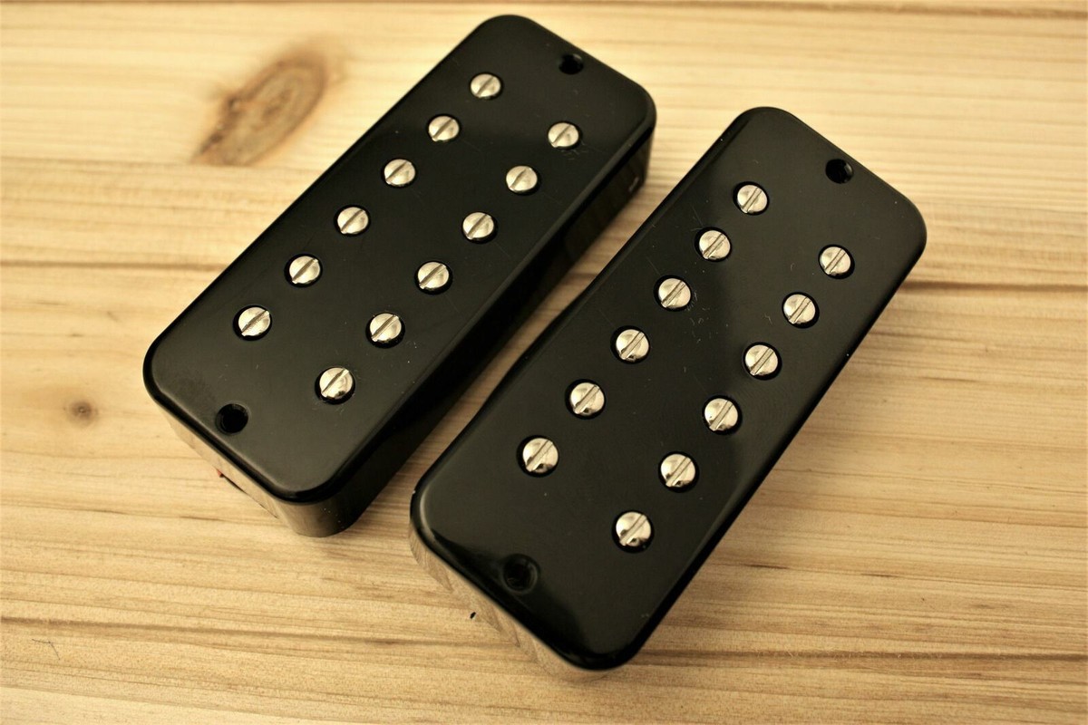 Artec H-90 P-90 Sized Humbucker Pickup Set Ceramic Black | eBay