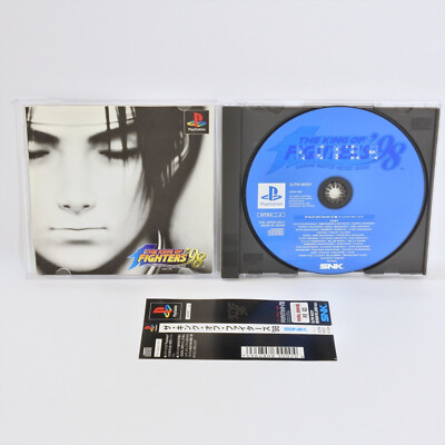 PS1 THE KING OF FIGHTERS 98 KOF Kyo Nemuri Version Playstation JP System 1734 p1