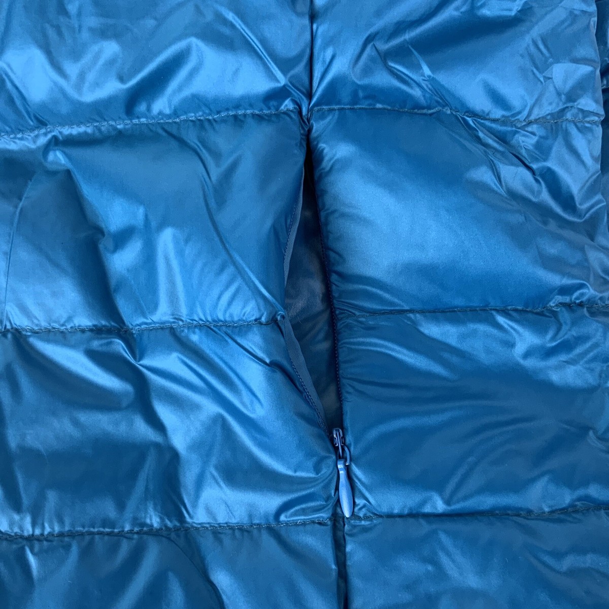 Packable Ultra Light Down Jacket Ladies Junior X-Large Blue