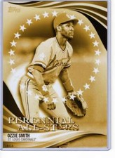 Ozzie Smith 2019 Topps Update Perennial All-Stars 5x7 Gold #PAS-14 /10 Cardinals