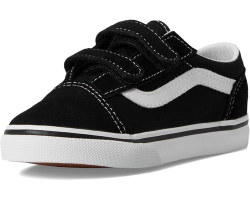 Vans Säugling Kleinkind Old Skool V schwarz weiß VN000D3YBLK - Bild 2 von 7