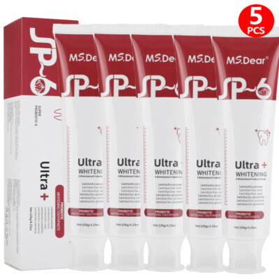6-1X SP-6 Probiotic Toothpaste,Sp-6 Toothpaste Whitening Quick White Toothpaste