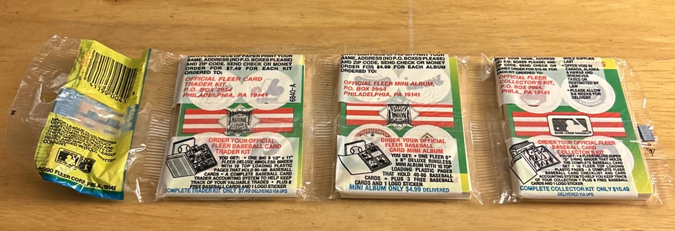 Fleer Rack Pack 1990 dos novatos: Scott Coolbaugh & Todd Zeile + Roger McDowell Foto 2 de 2