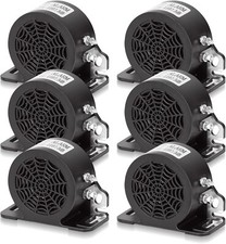 Backup Alarm 110dB 12V-80V DC Industrial Heavy-Duty Reverse Warning Beeper, 1757