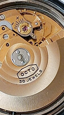 Orologio Vintage OCTO MECHANICAL 25 JEWELS INCABLOC 300 WITH