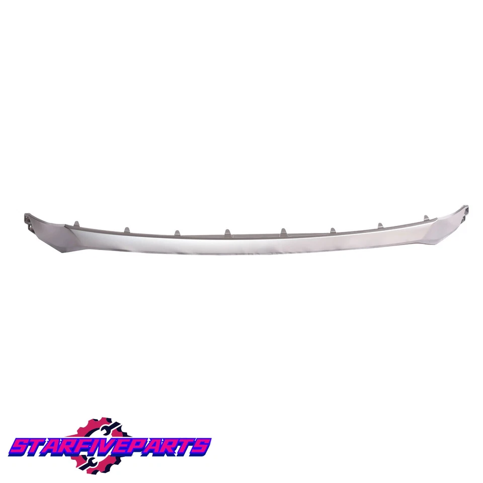 Front Grille/Headlight Molding Trims Silver 3Pcs For 2019-2020 Hyundai Santa Fe Foto 4 de 4