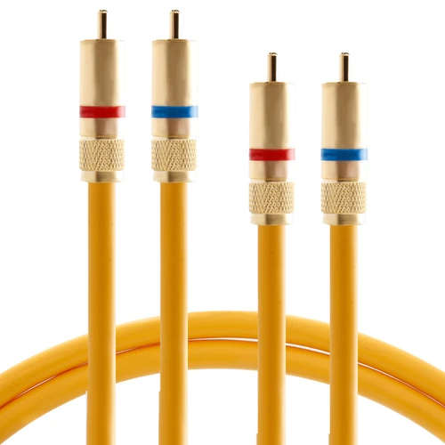 Van Den Hul Halogen Hi-END Audio RCA Cable Extend Signal Interconnect Cable New - Picture 5 of 14