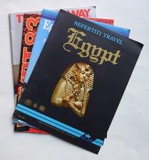 LOT OF 4 1983 TRAVEL BROCHURES - EGYPT