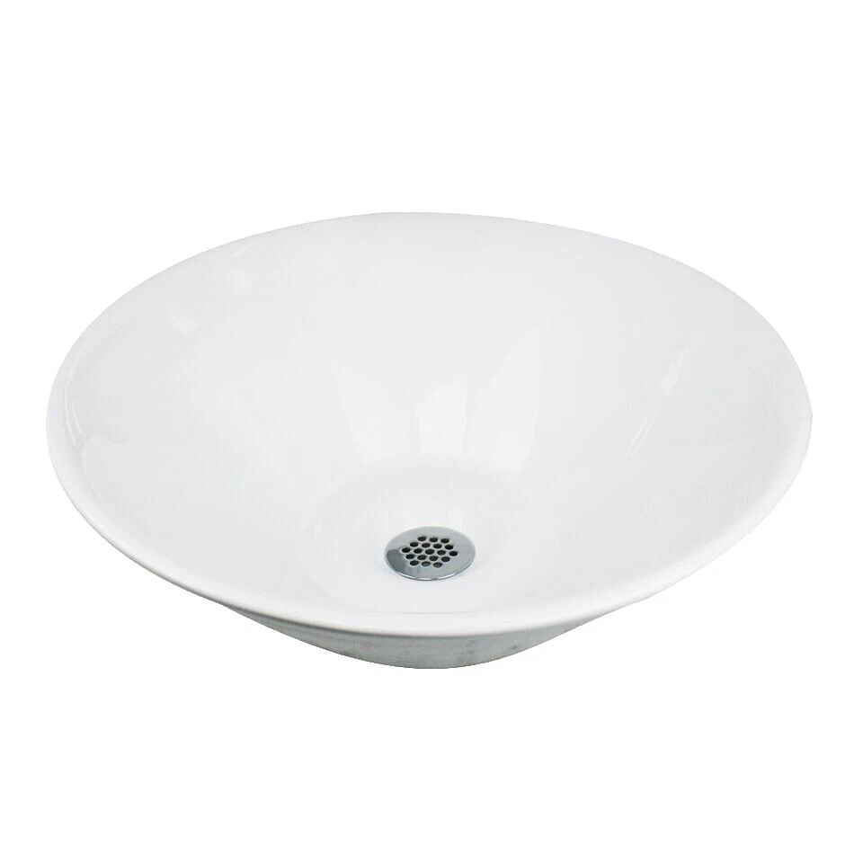 Porcelain Kitchen White Bathroom Sinks