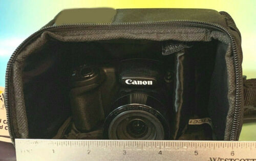 IZ CASE BAG CAMERA CANON sx430 SX420 SX610 SX620 SX710 SX720 HS,SX170 SX160 IS - Picture 3 of 12