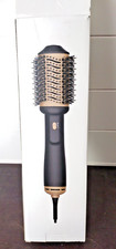 Hot Air Hair Dryer Brush for All Hair Types Black/Gold