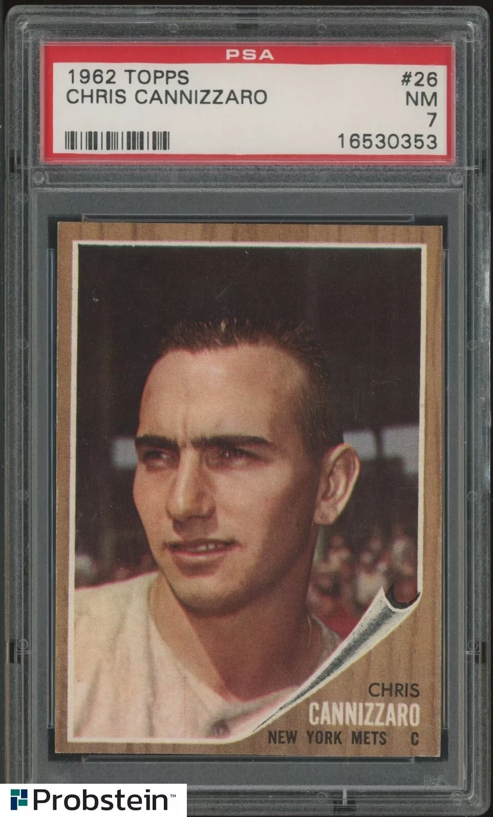 Chris Cannizzaro trading card