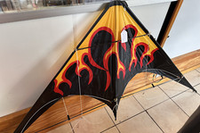 Kite Collection- Flame Pro Competition Stunt Trick Kite NEW 