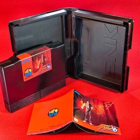 AES King Of Fighters Neo Geo Lot 4 Set 94 95 96 97 Figure ROM KOF SNK Genuine JP