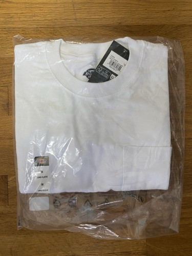 Mens Dickies Long Sleeve Heavyweight Crewneck Shirt With Pocket | eBay
