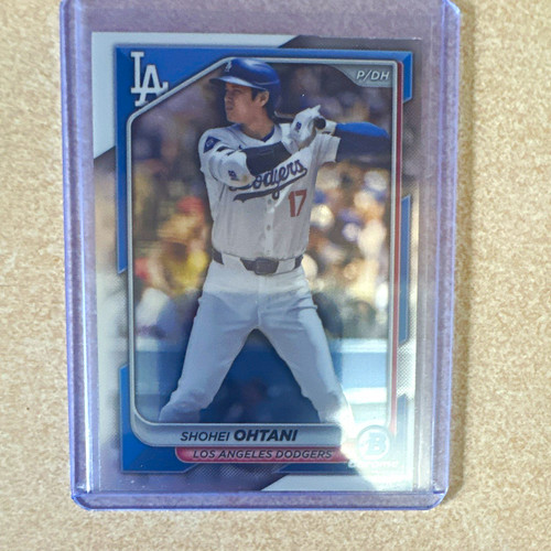 Topps 2024 Bowman Chrome Shohei Ohtani #85 Base Set Los Angeles Dodgers
