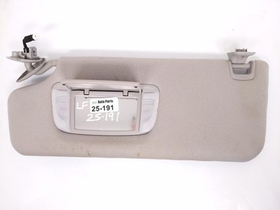 2017-2020 Toyota Sienna Driver Side Interior Sun Visor - Warning Label Peeling