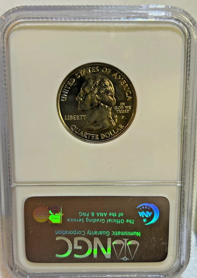 2000-P & D Washington Quarter MS66 and BU NGC, Beautiful Bright White Coins - Image 4 of 4