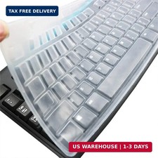 Ultra Thin Desktop Silicone Clear Keyboard Cover Skin Protector Compatible for L