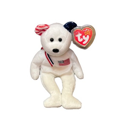 Beanie Baby AMERICA - 9/11 Red Cross Bear for Disaster Relief Fund