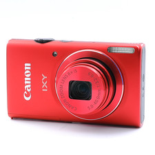 Canon IXY 110F PowerShot ELPH 130 IS Red Compact Digital Camera 16.0MP 8x Exc
