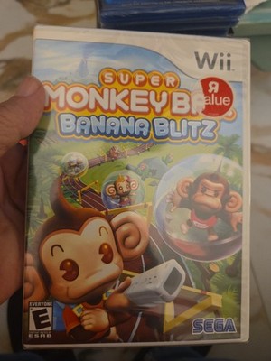 Super Monkey Ball Banana Blitz Nintendo Wii Brand New Factory Sealed Fast Ship