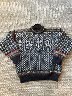 DALE OF NORWAY wool sweater  L