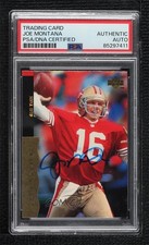 PSA/DNA 1995 Box Set Joe Montana #40 PSA/DNA Authentic Card & Auto HOF 0q9g