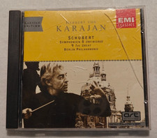 Schubert: Symphonies Nos. 8 9, Karajan Edition CD, 1996, EMI