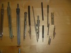 Lot Of Vintage Architectural Tools Compasses Drafting/engineering tools — photo 5