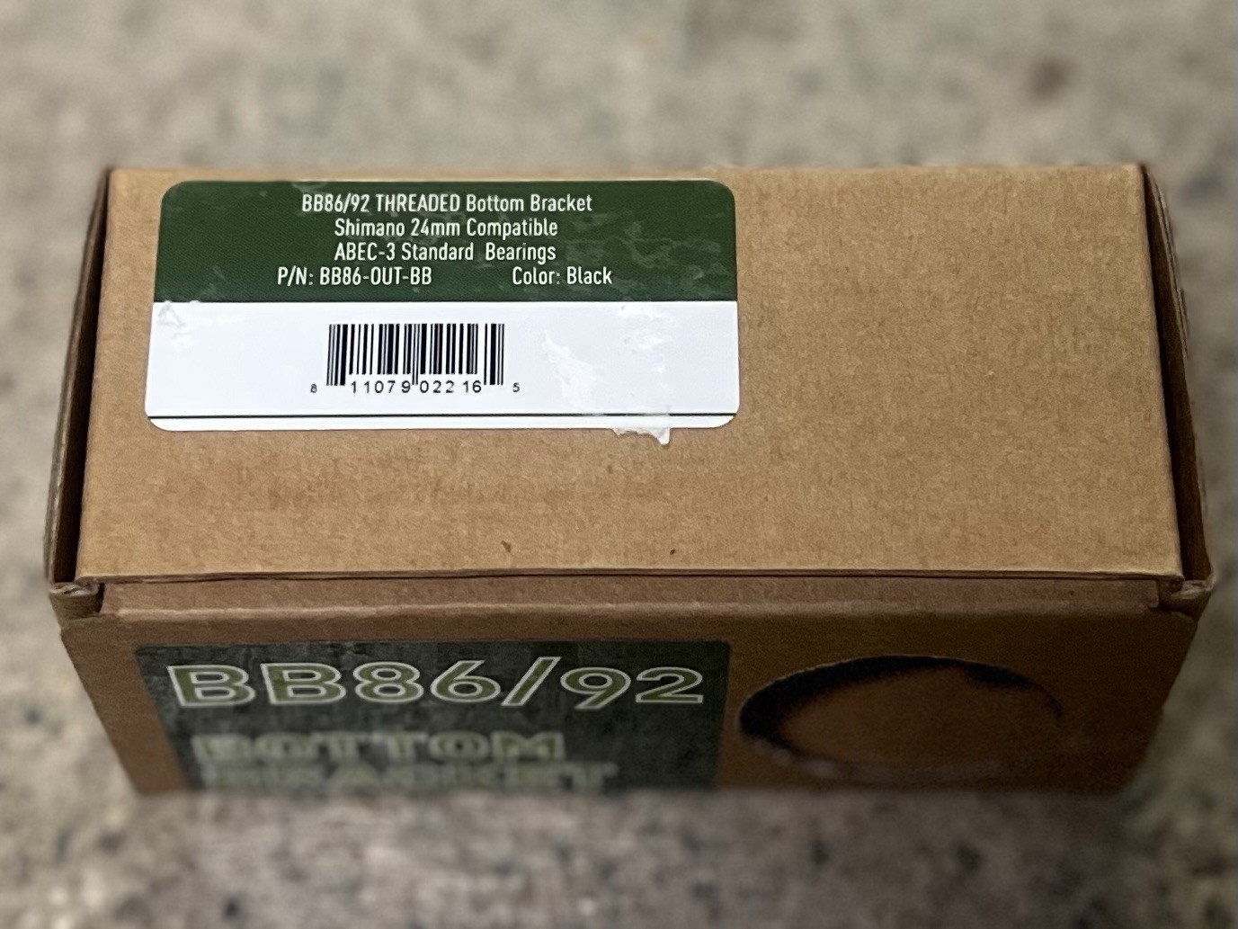 Wheels Manufacturing BB86/92 Shimano Bicycle Bottom Bracket ABEC-3 Bearings