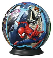 Puzzle (72 T.) 3D Puzzleball - Spiderman (Ravensburger) Neu/Ovp