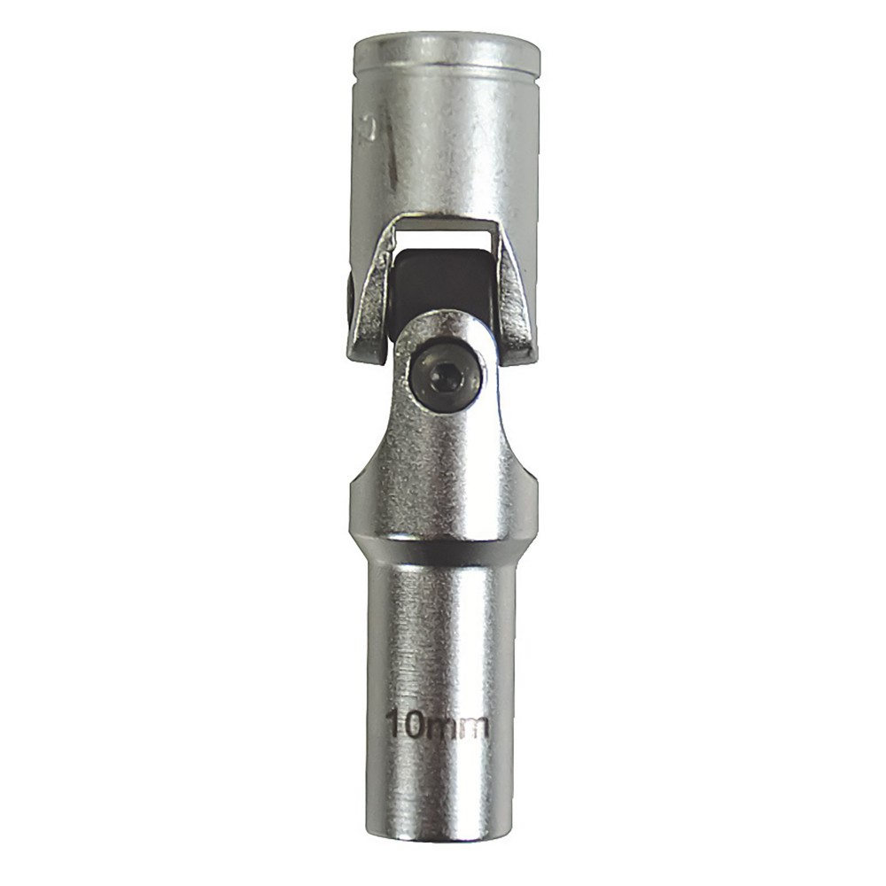 Douille bougie cardan 10mm AUTOBEST à entraînement carré 3/8 en acier chrome vanadium de 6 pans