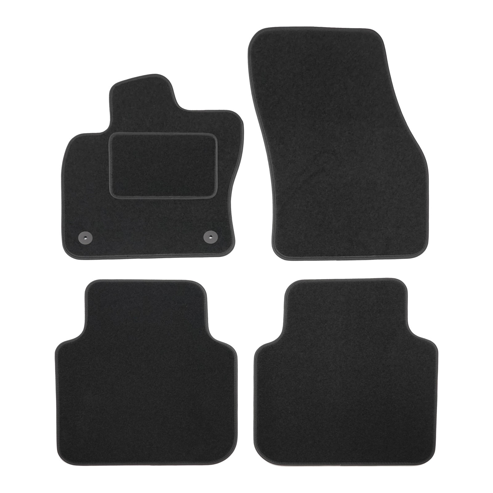 Tapis de sol de luxe en velours épais compatible avec Tiguan Allspace 2024+