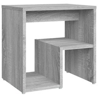 Nachttisch Sonoma Eiche Grau 40X30X40 Cm Holzwerkstoff Kommode Bett