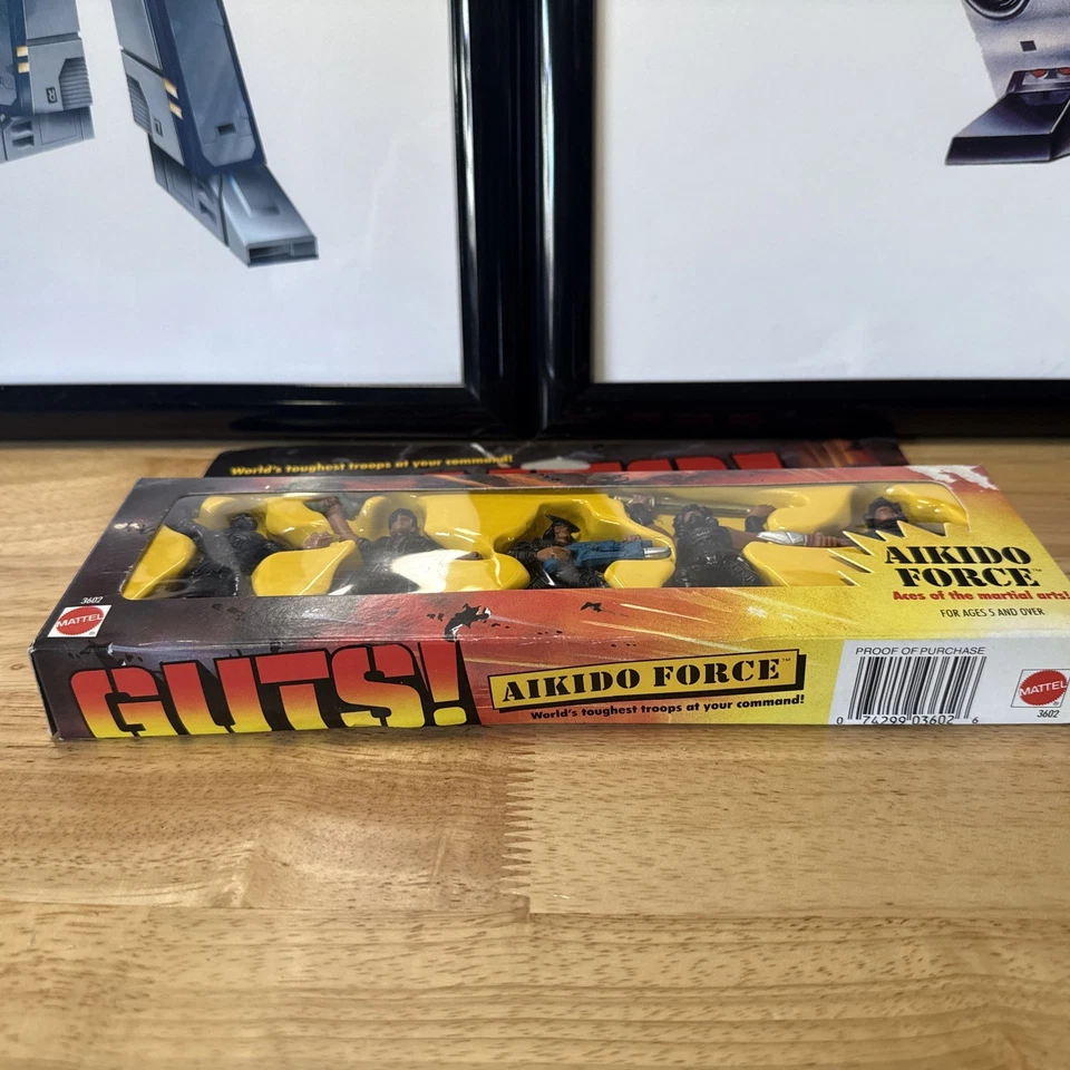 内脏! 世界最强硬的部队合气道部队 5 件套美泰 1986 — 第 4/4 张图片