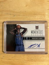 2012-13 Panini Momentum Momentous Rookies Autographs Bernard James #76 (AU, RC)
