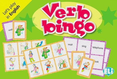 Verb bingo Let' s play in English Box ELI Spiele / Spiele zum Sprachenlernen Box