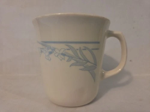 Corelle Corning Blue Lily Coffee/Tea Mug/Cup - Vintage Retired Dicontinued