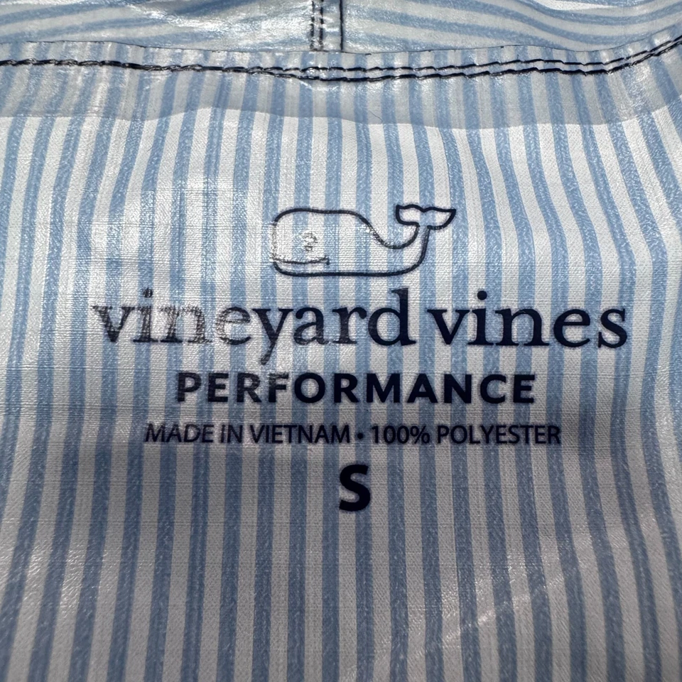 Abrigo de lluvia Vineyard Vines Performance chaqueta Marthas Vineyard para hombre - talla S azul Foto 2 de 4