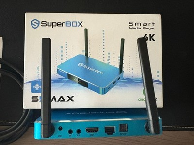 SuperBox S5 Max 6K Android 12 Smart Media Player