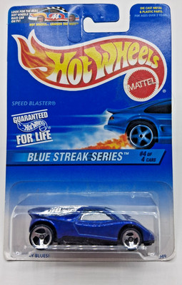 1997 Hot Wheels Blue Streak Series Speed Blaster 4/4 #576 Raceway Blues