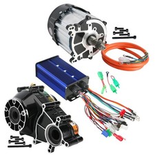 72V 1500W Electric Brushless Differential Motor Gearbox Controller ATV Go Kart