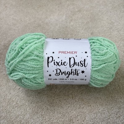 Premier Pixie Dust Brights Yarn Lime Sherbert 3.5 oz 251 yds