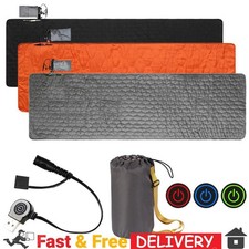 Outdoor Electric Heating Pad Heated Sleeping Bag Pads Camping Warming Mattress
