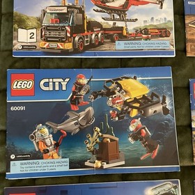 Lego Manual Instruction Books Various City Sets 60179 60183 60107 60343 60219 ++