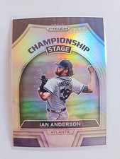 2022 Panini Prizm - Championship Stage Silver Prizm #CS-4 Ian Anderson