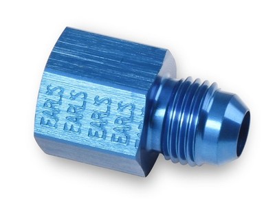 Earls Performance 9894DBJERL Fuel Hose Fitting -6 AN Male to 16mm x 1.50 Female
