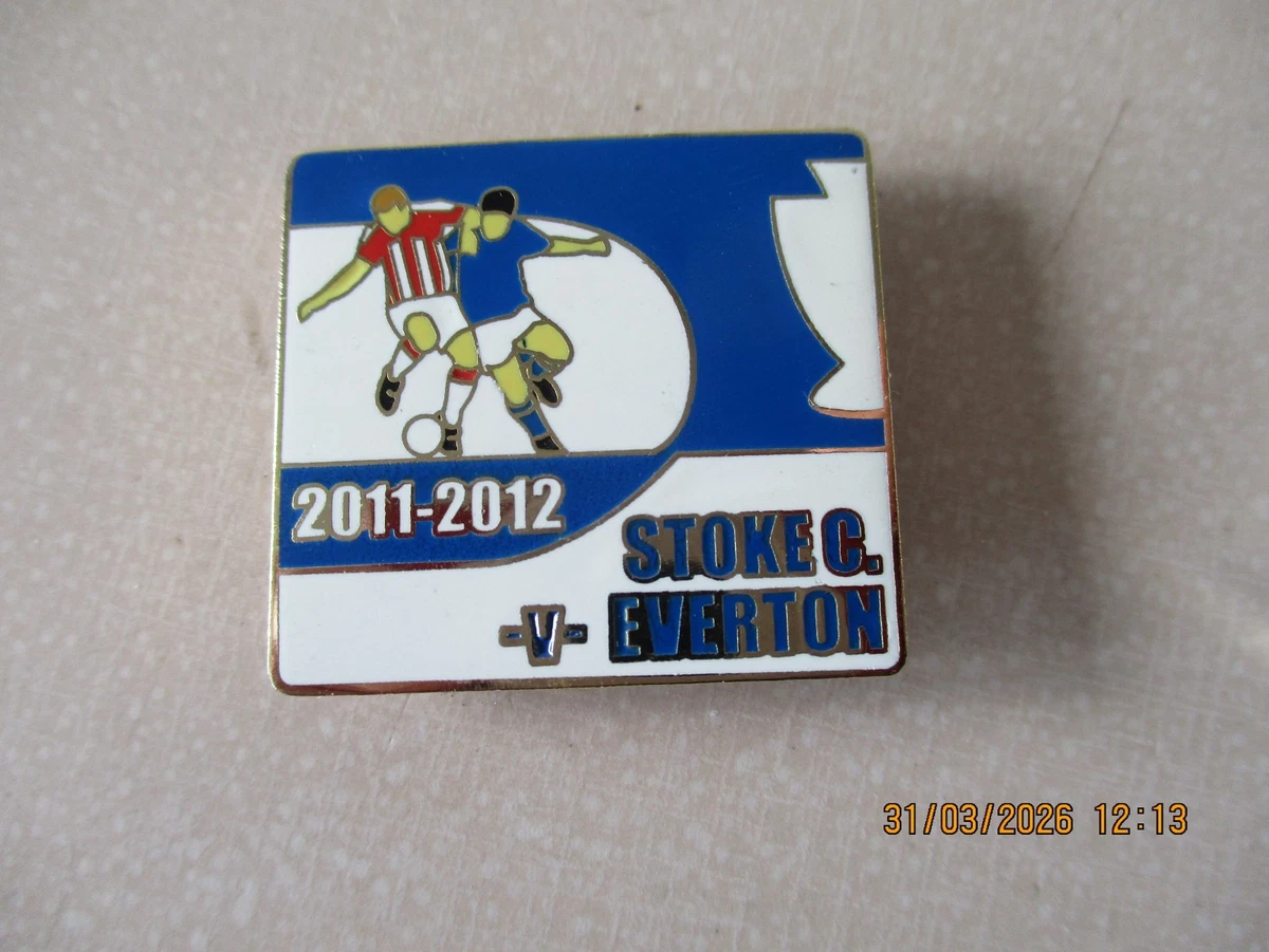 Insigne Broche Everton - Ancien, émaillé, Supporters Club, Football Vintage