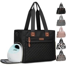 Baby Diaper Bag Tote,Waterproof Maternity Breast Pump Bags for Mom